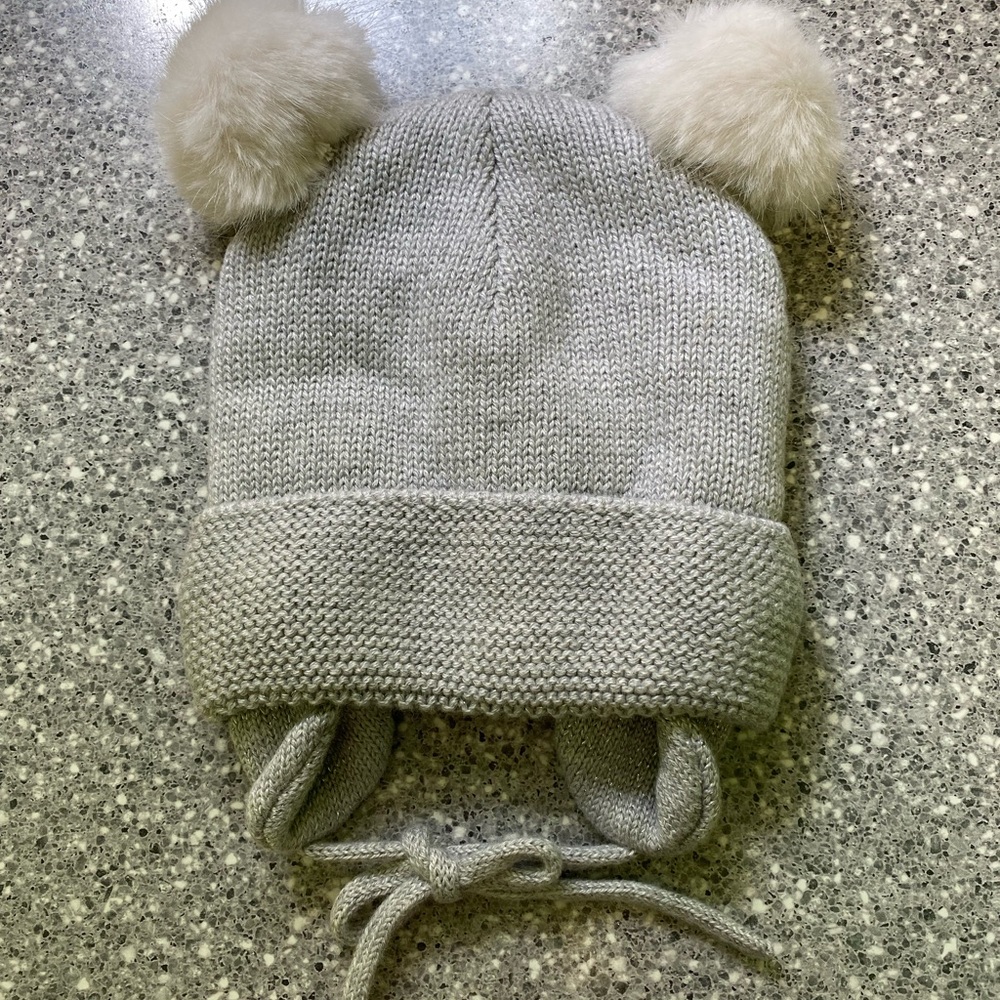 Pretty little hat with ears and a little sparkle!
